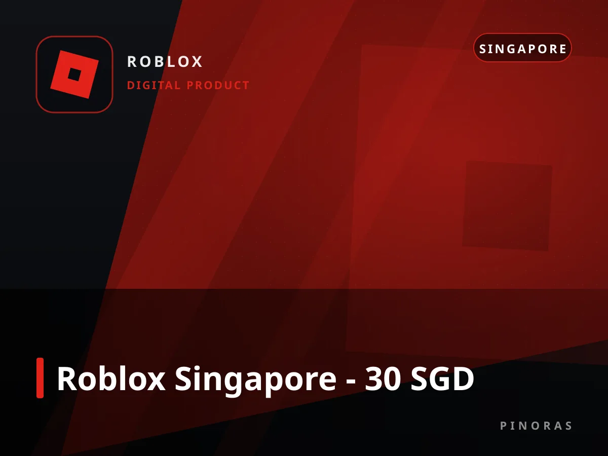 Roblox Singapore - 30 SGD — Pinoras