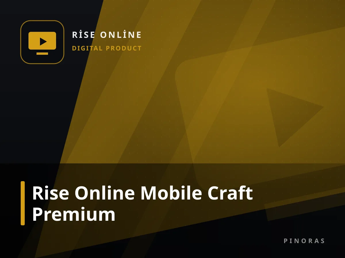 Rise Online Mobile Craft Premium — Pinoras