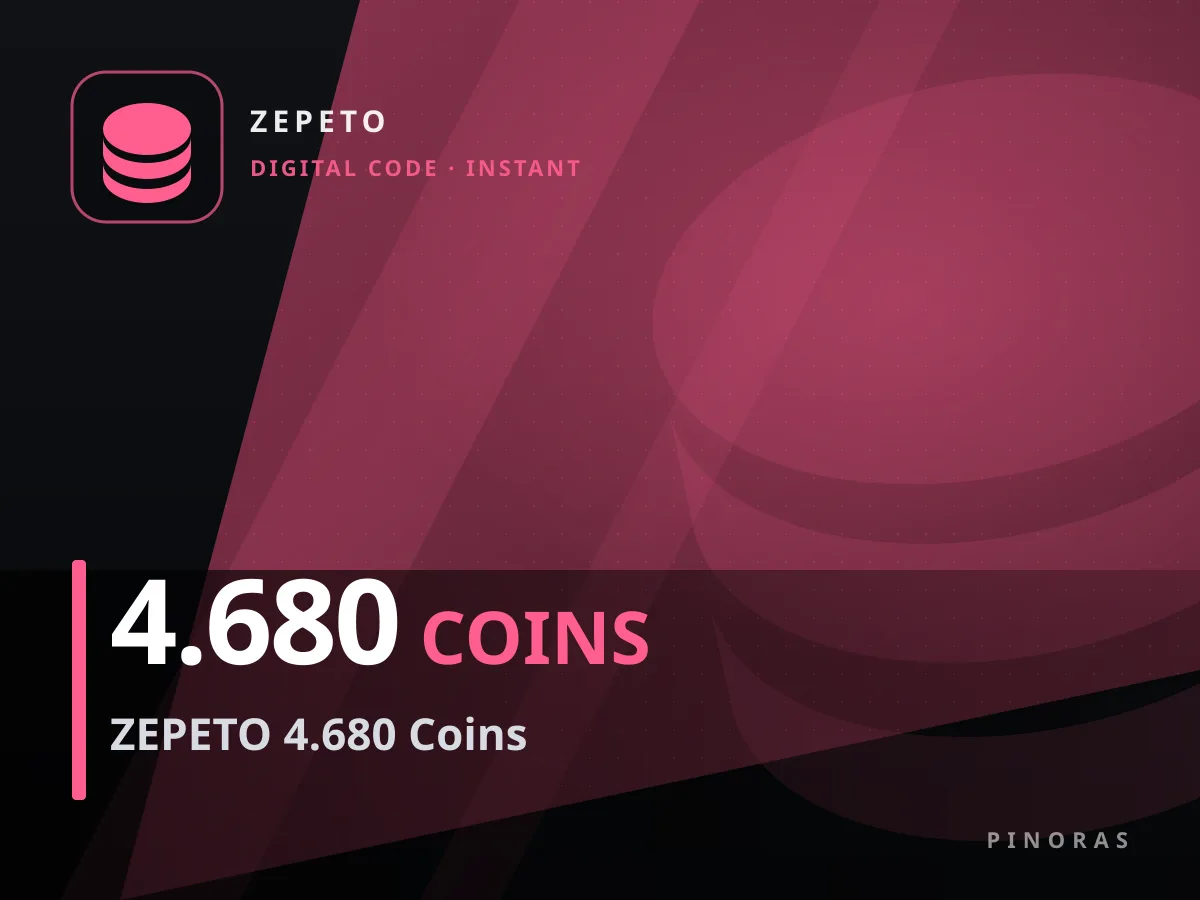 ZEPETO 4.680 Coins — Pinoras