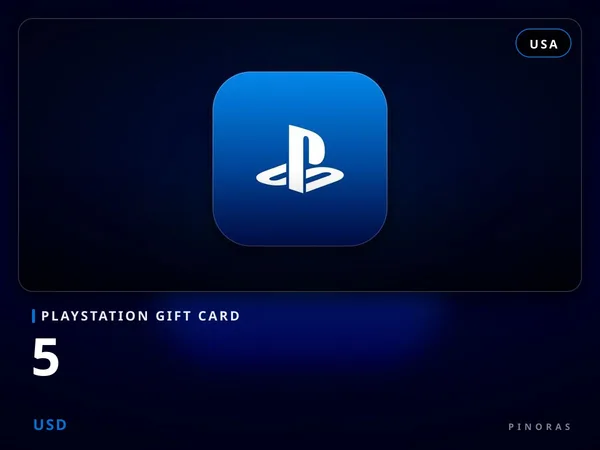 Playstation Gift Card 5 USD