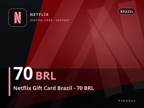Netflix Gift Card Brazil - 70 BRL