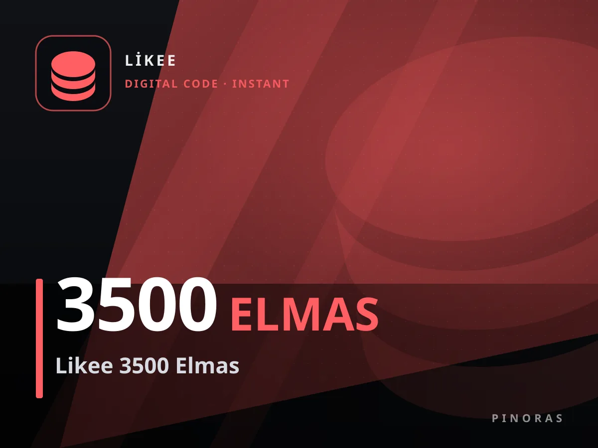 Likee 3500 Elmas — Pinoras