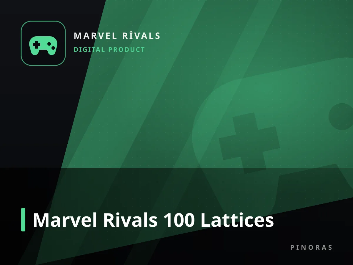 Marvel Rivals 100 Lattices — Pinoras