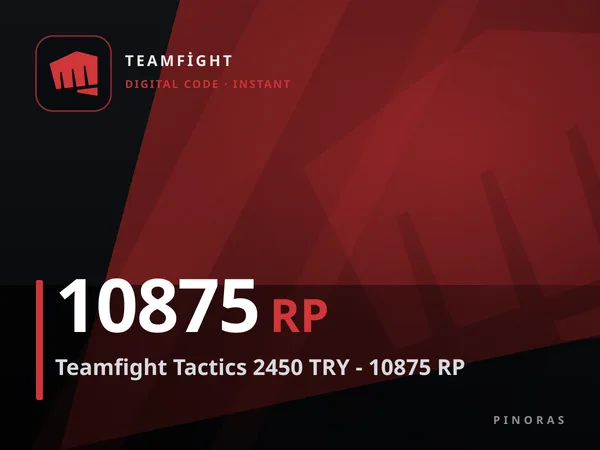 Teamfight Tactics 2450 TRY - 10875 RP