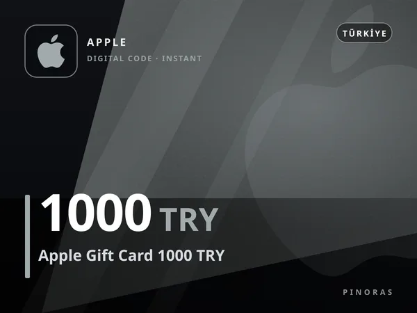 Apple Gift Card 1000 TRY