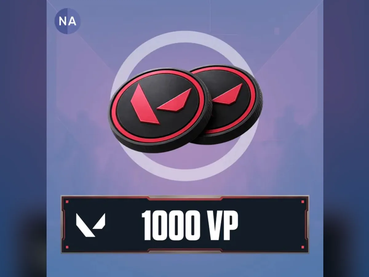 Valorant 10 USD - 1000 VP
