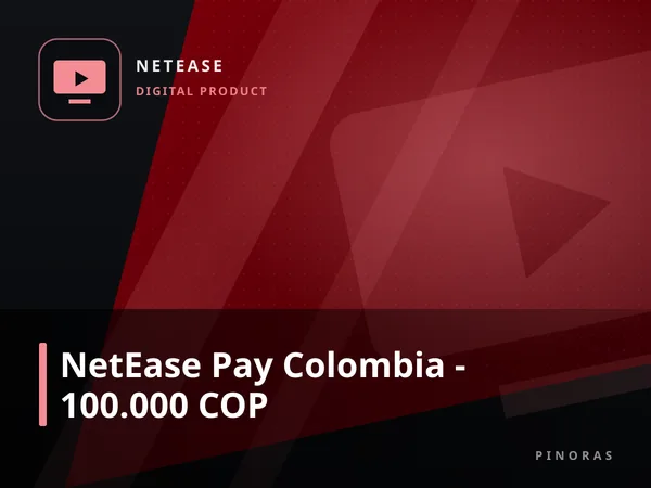 NetEase Pay Colombia - 100.000 COP