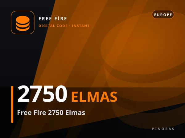 Free Fire 2750 Elmas