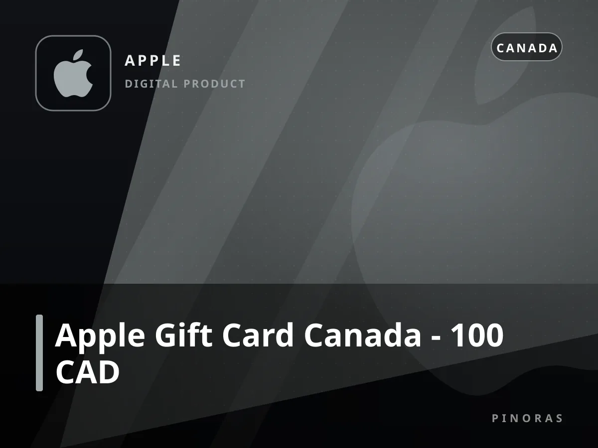 Apple Gift Card Canada - 100 CAD — Pinoras
