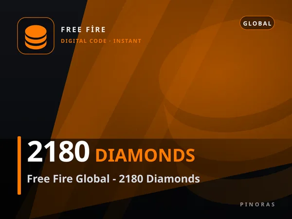 Free Fire Global - 2180 Diamonds