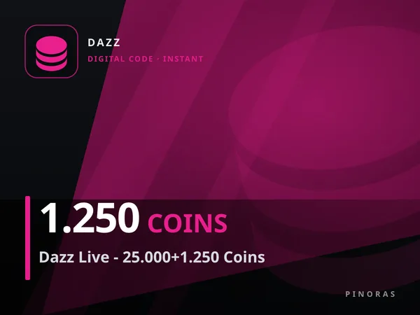 Dazz Live - 25.000+1.250 Coins