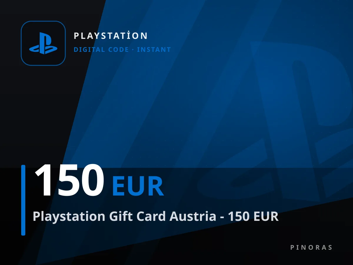 Playstation Gift Card Austria - 150 EUR — Pinoras