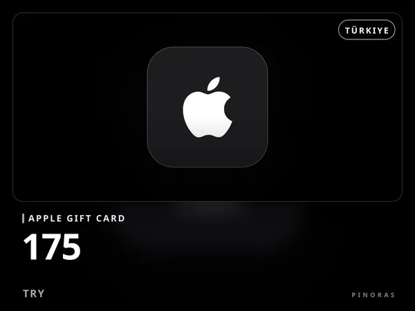 Apple Gift Card 175 TRY