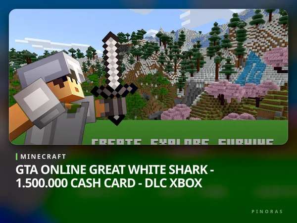 GTA Online Great White Shark - 1.500.000 Cash Card - DLC Xbox