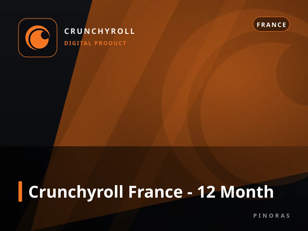 Crunchyroll France - 12 Month — Pinoras