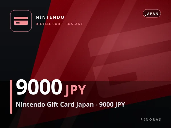 Nintendo Gift Card Japan - 9000 JPY