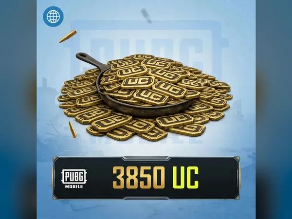 PUBG Mobile Global - 3850 UC