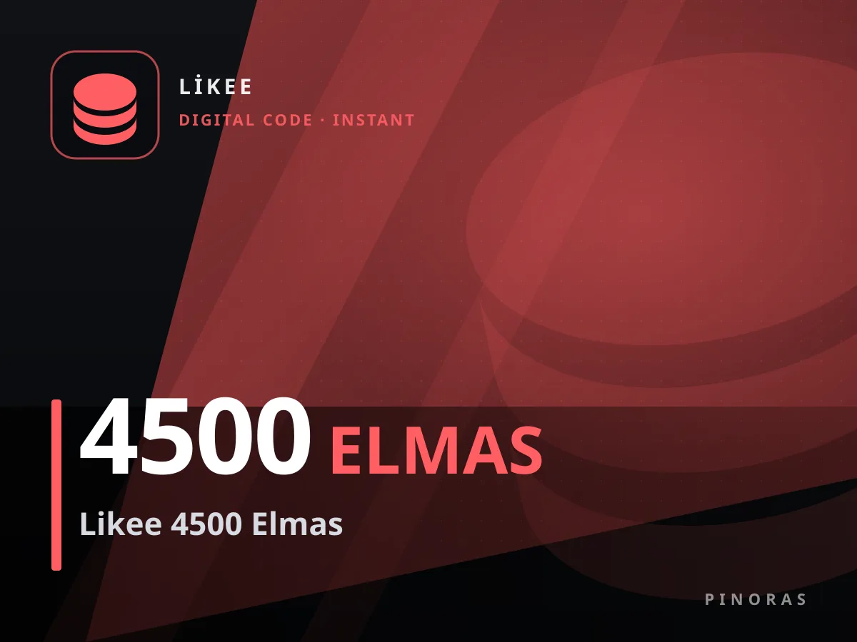 Likee 4500 Elmas — Pinoras