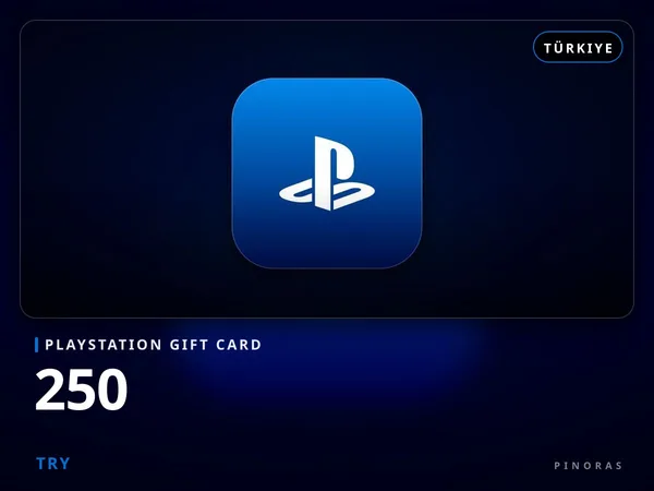Playstation Gift Card Türkiye - 250 TRY
