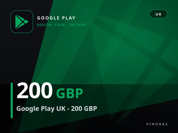 Google Play UK - 200 GBP