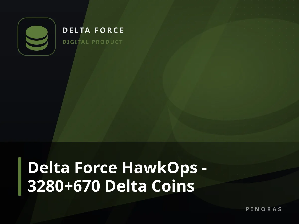 Delta Force HawkOps - 3280+670 Delta Coins — Pinoras