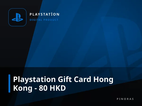 Playstation Gift Card Hong Kong - 80 HKD