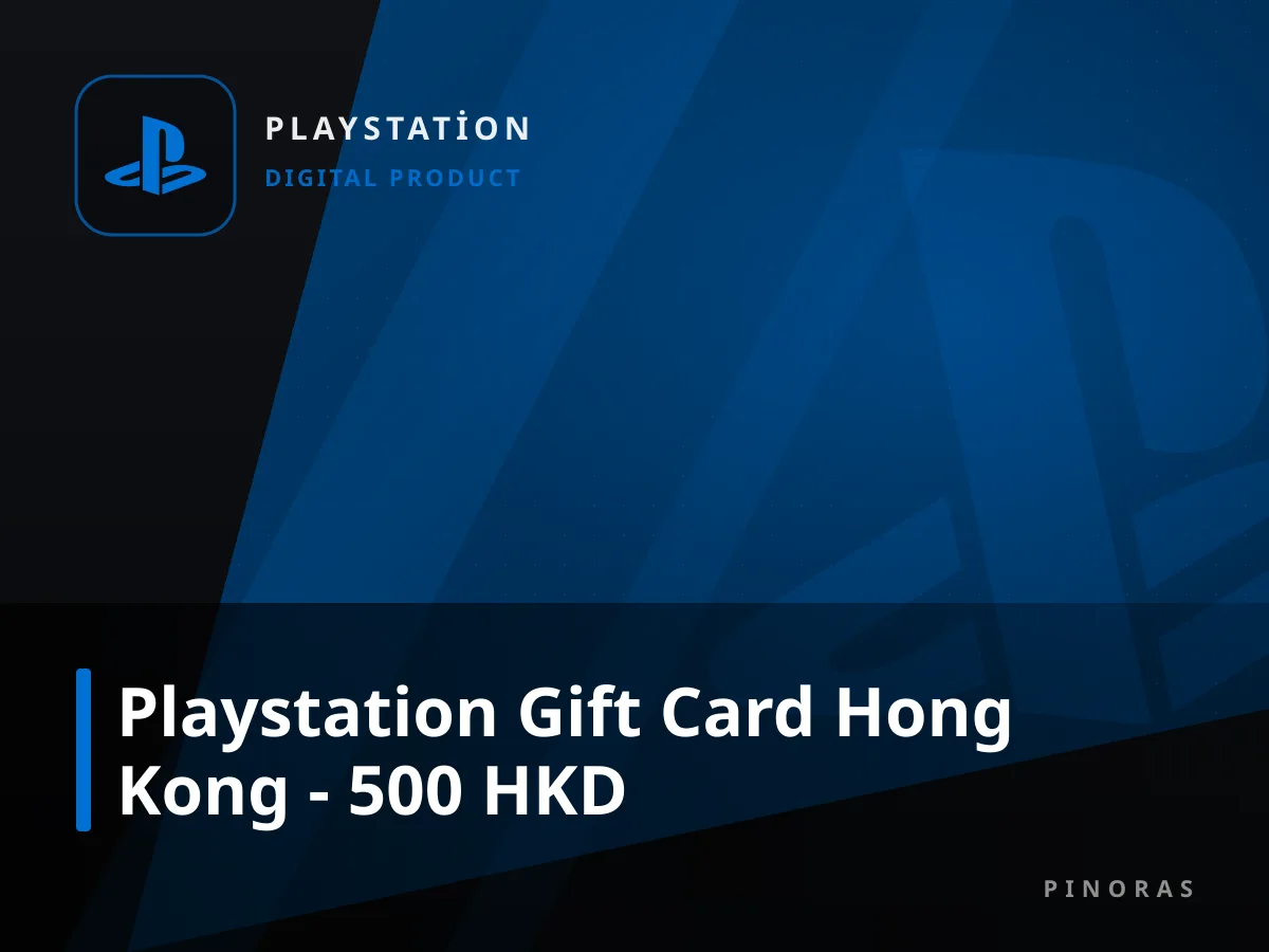 Playstation Gift Card Hong Kong - 500 HKD — Pinoras
