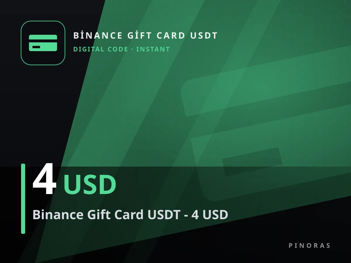 Binance Gift Card USDT - 4 USD — Pinoras