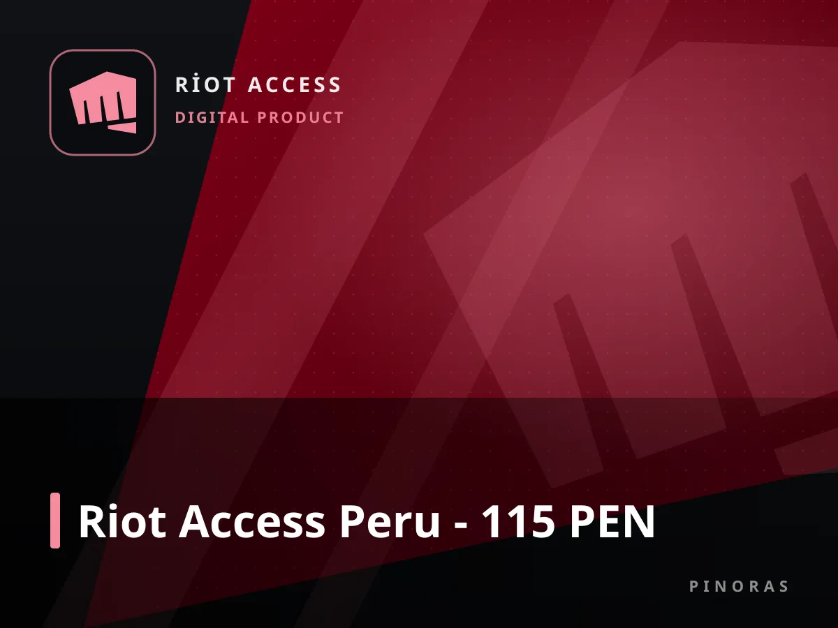 Riot Access Peru - 115 PEN — Pinoras