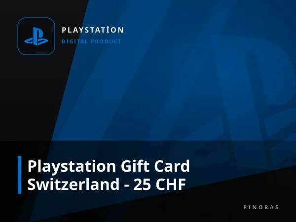Playstation Gift Card Switzerland - 25 CHF