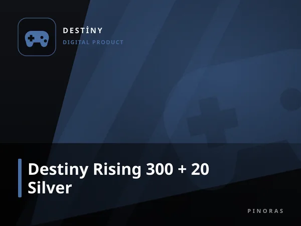 Destiny Rising 300 + 20 Silver
