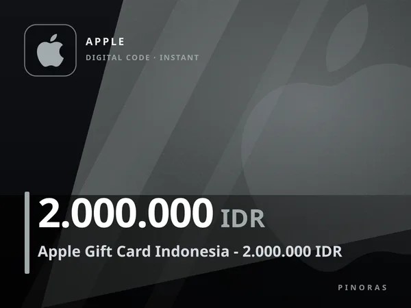 Apple Gift Card Indonesia - 2.000.000 IDR