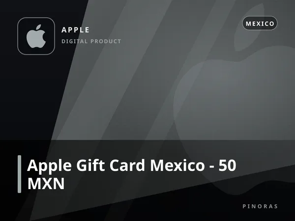 Apple Gift Card Mexico - 50 MXN