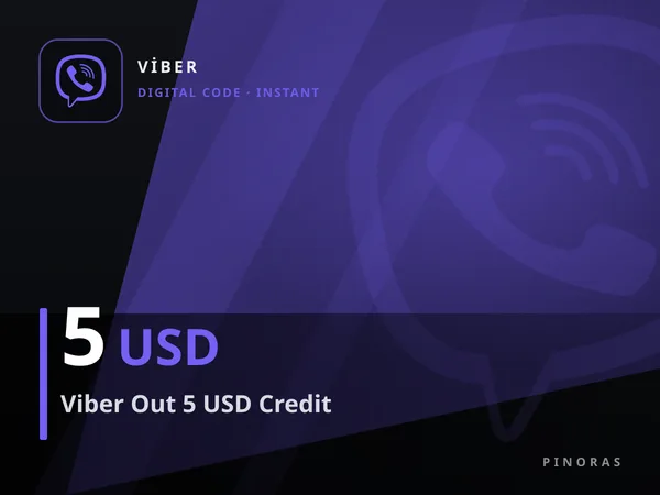Viber Out 5 USD Credit