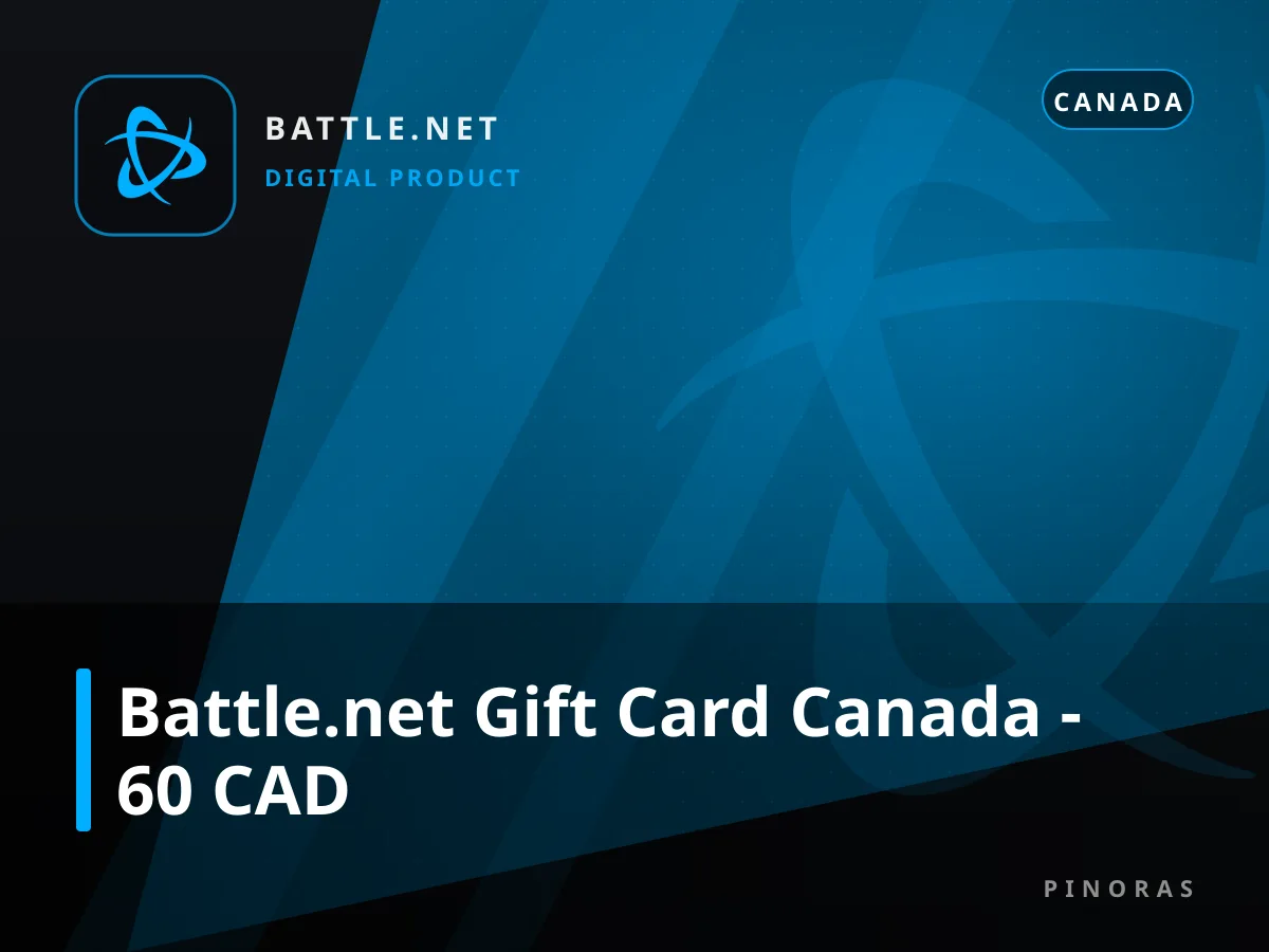 Battle.net Gift Card Canada - 60 CAD — Pinoras