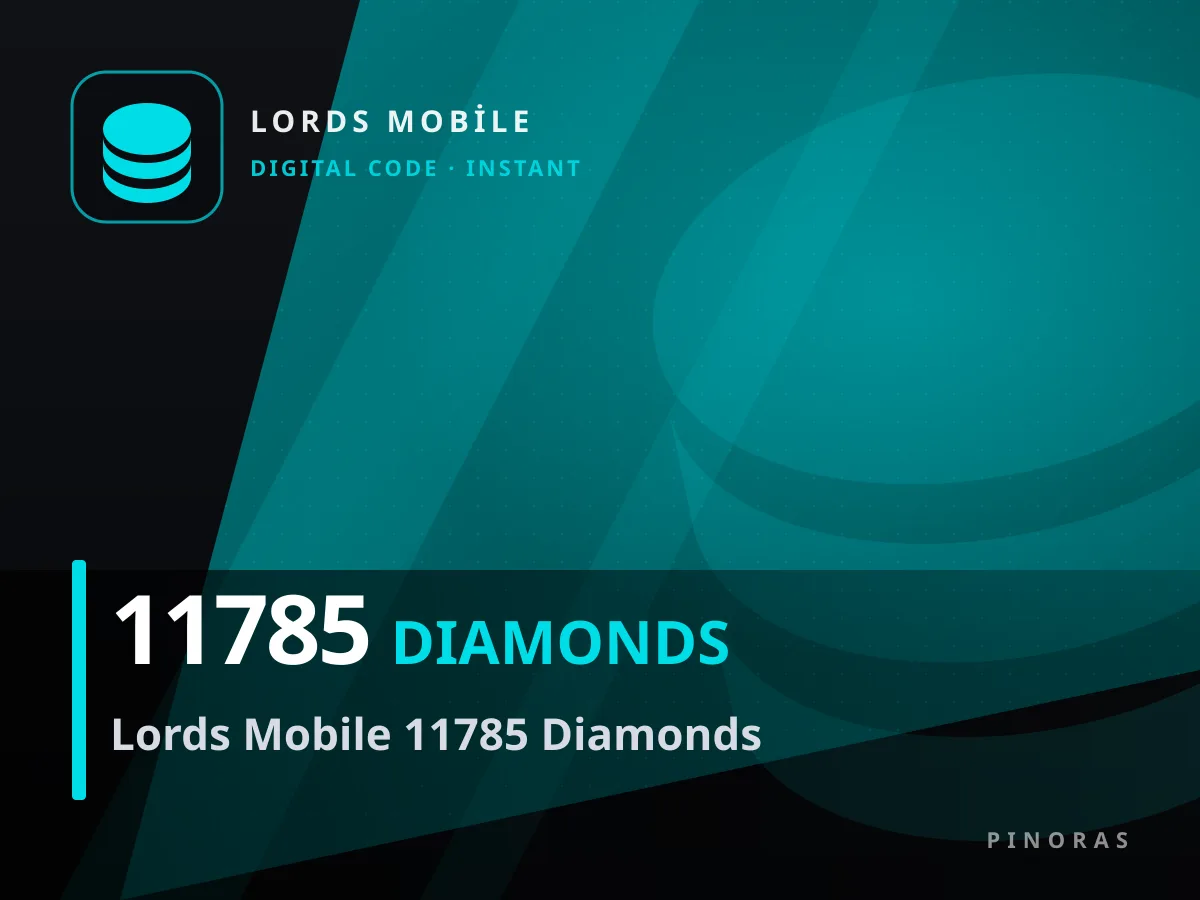 Lords Mobile 11785 Diamonds — Pinoras