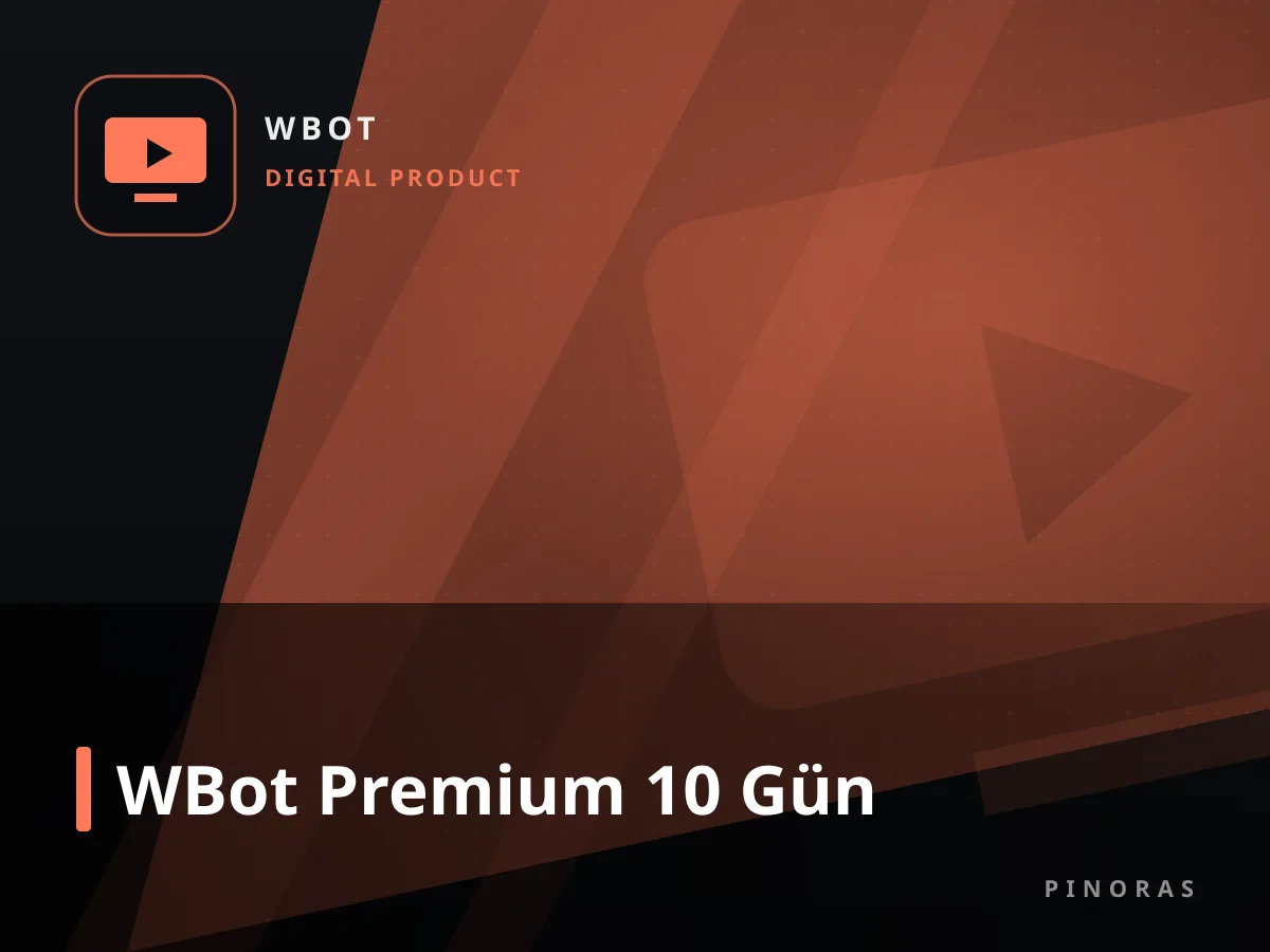 WBot Premium 10 Gün — Pinoras