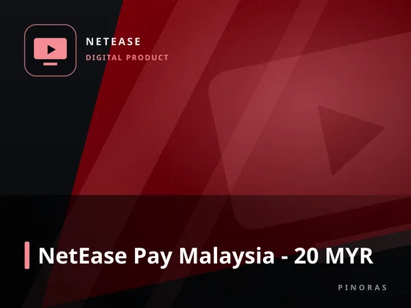 NetEase Pay Malaysia - 20 MYR