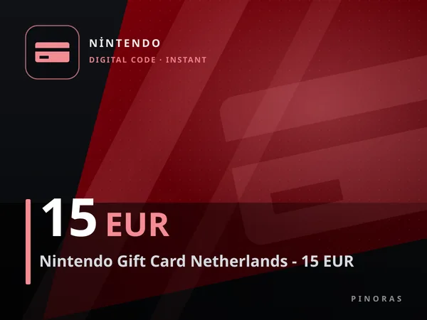 Nintendo Gift Card Netherlands - 15 EUR