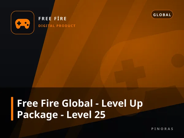 Free Fire Global - Level Up Package - Level 25