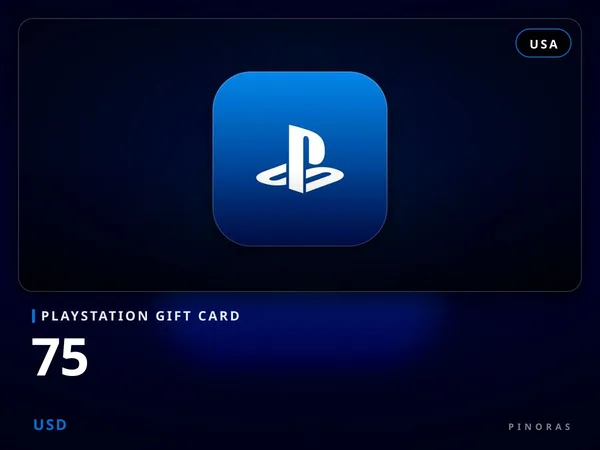 Playstation Gift Card 75 USD
