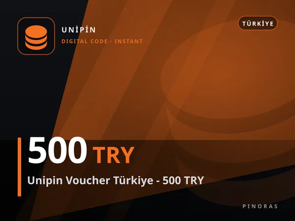 Unipin Voucher Türkiye - 500 TRY