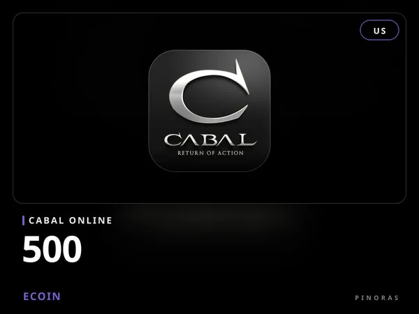 Cabal Online US - 500 eCoin