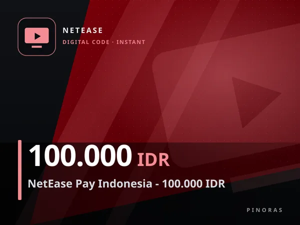 NetEase Pay Indonesia - 100.000 IDR