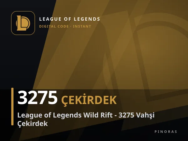 League of Legends Wild Rift - 3275 Vahşi Çekirdek