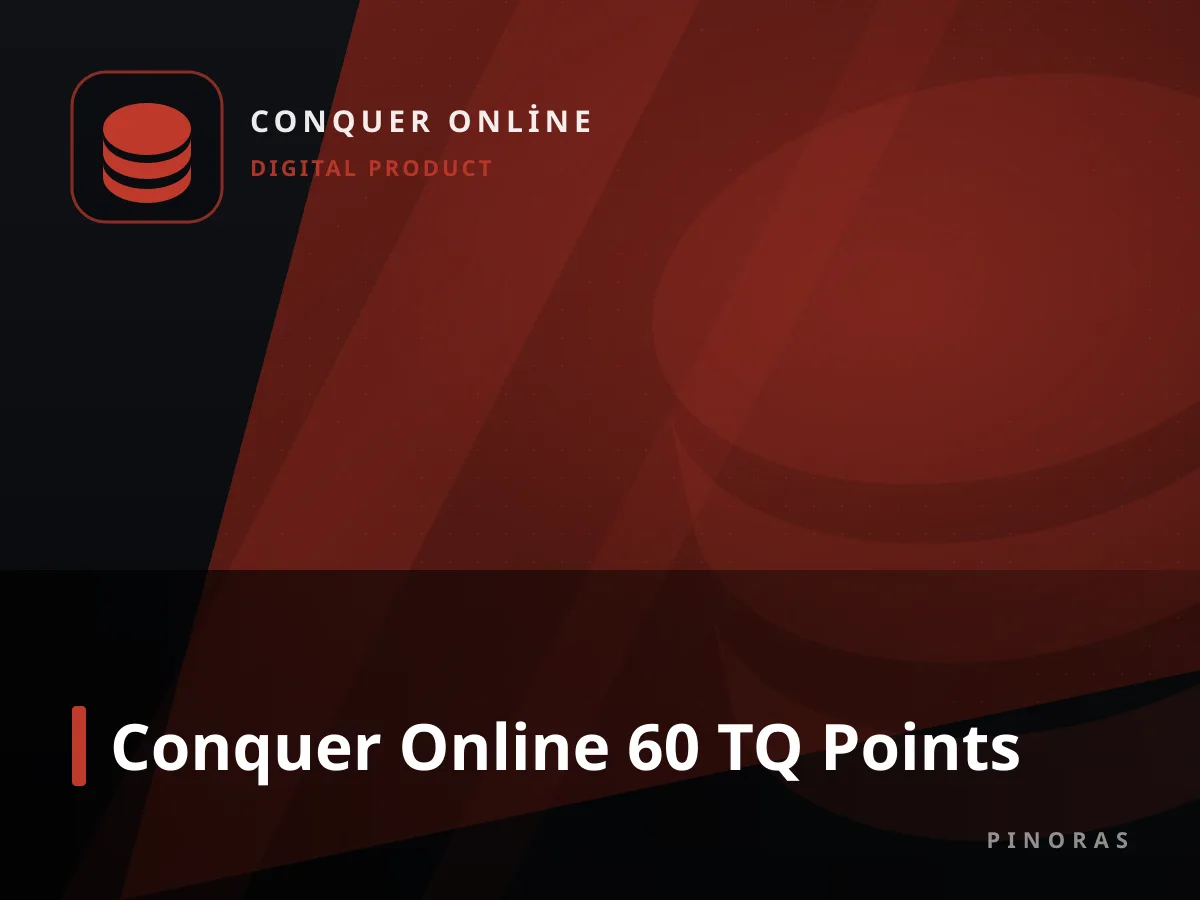 Conquer Online 60 TQ Points — Pinoras