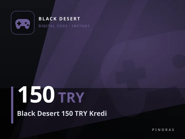 Black Desert 150 TRY Kredi