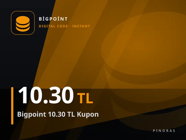 Bigpoint 10.30 TL Kupon