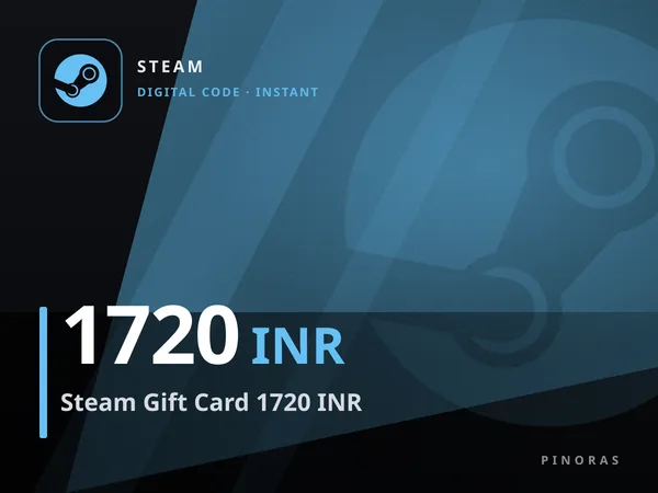 Steam Gift Card 1720 INR