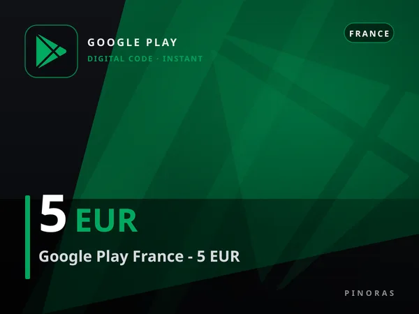 Google Play France - 5 EUR